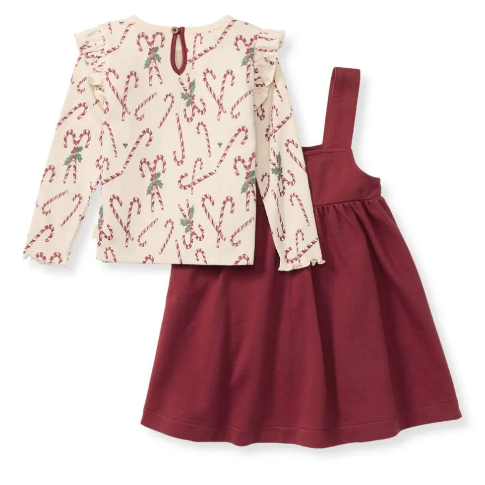 Burt's Bees Organic Baby & Toddler Set Dancing Candy Canes