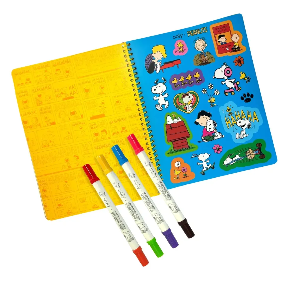 Ooly® x Peanuts®: Activity Travel Kit & Markers