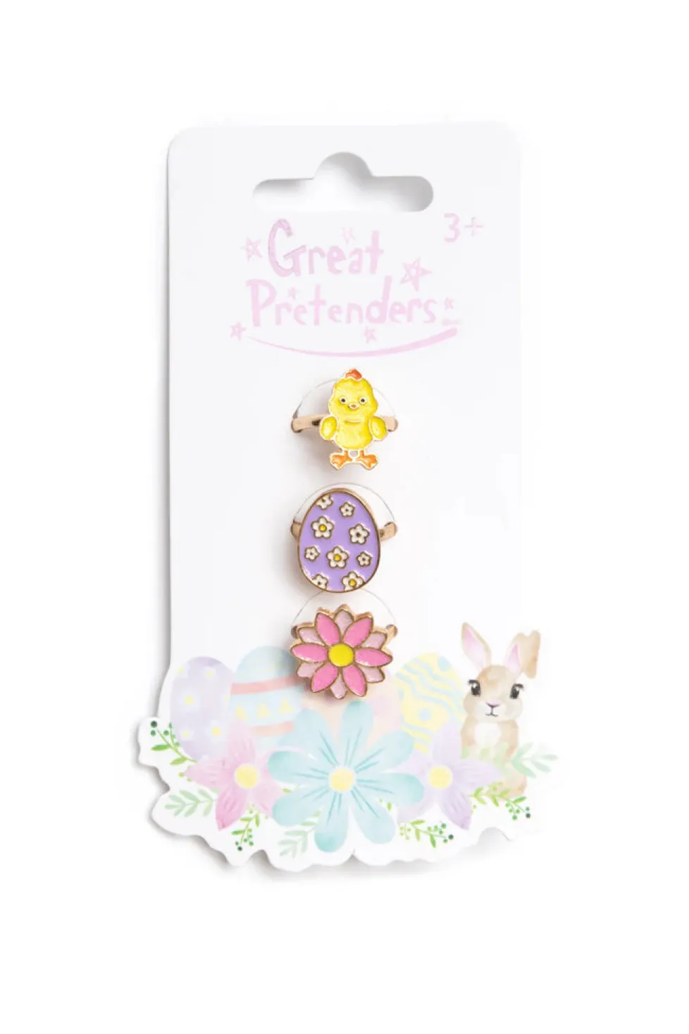 Great Pretenders Easter Egg Rings (includes 3)