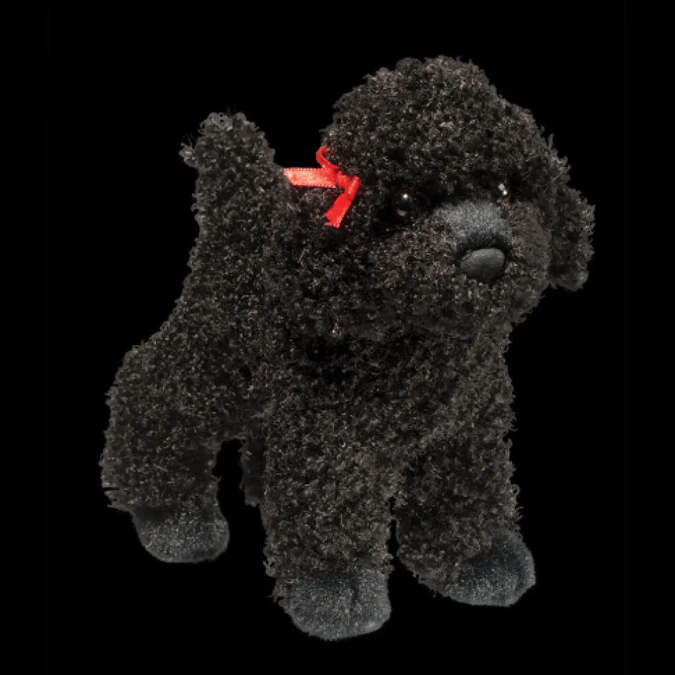Douglas Gigi Black Poodle 8"
