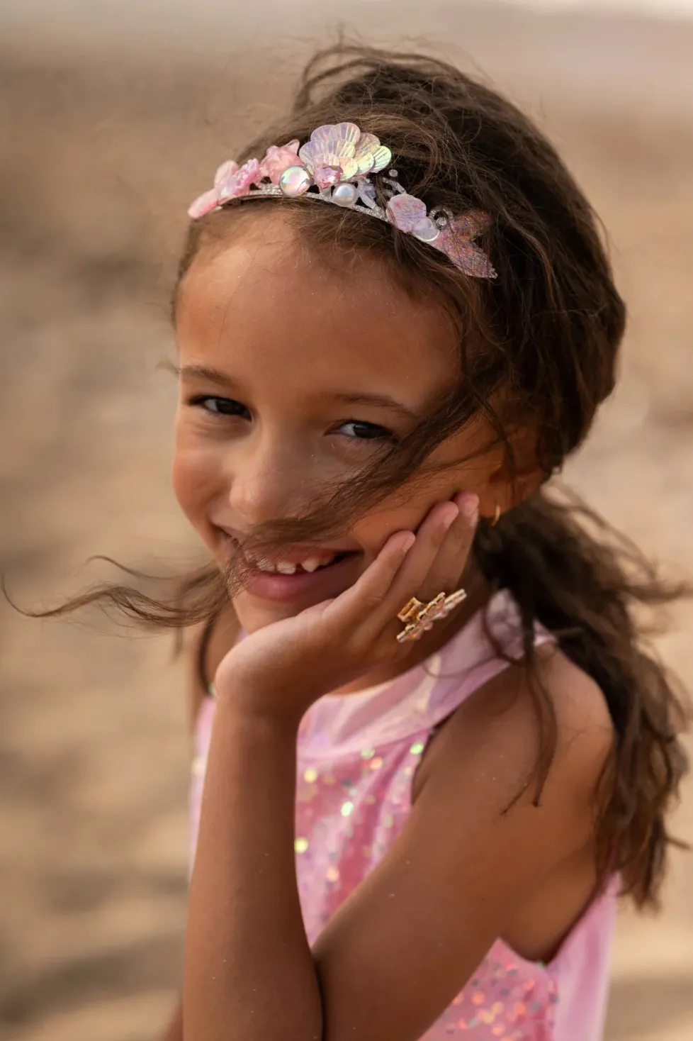 Great Pretenders Boutique Headband: Ocean Jewel Tiara