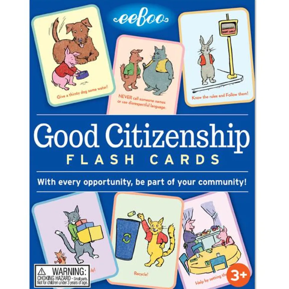 eeBoo Conversation Cards - Good Citizenship