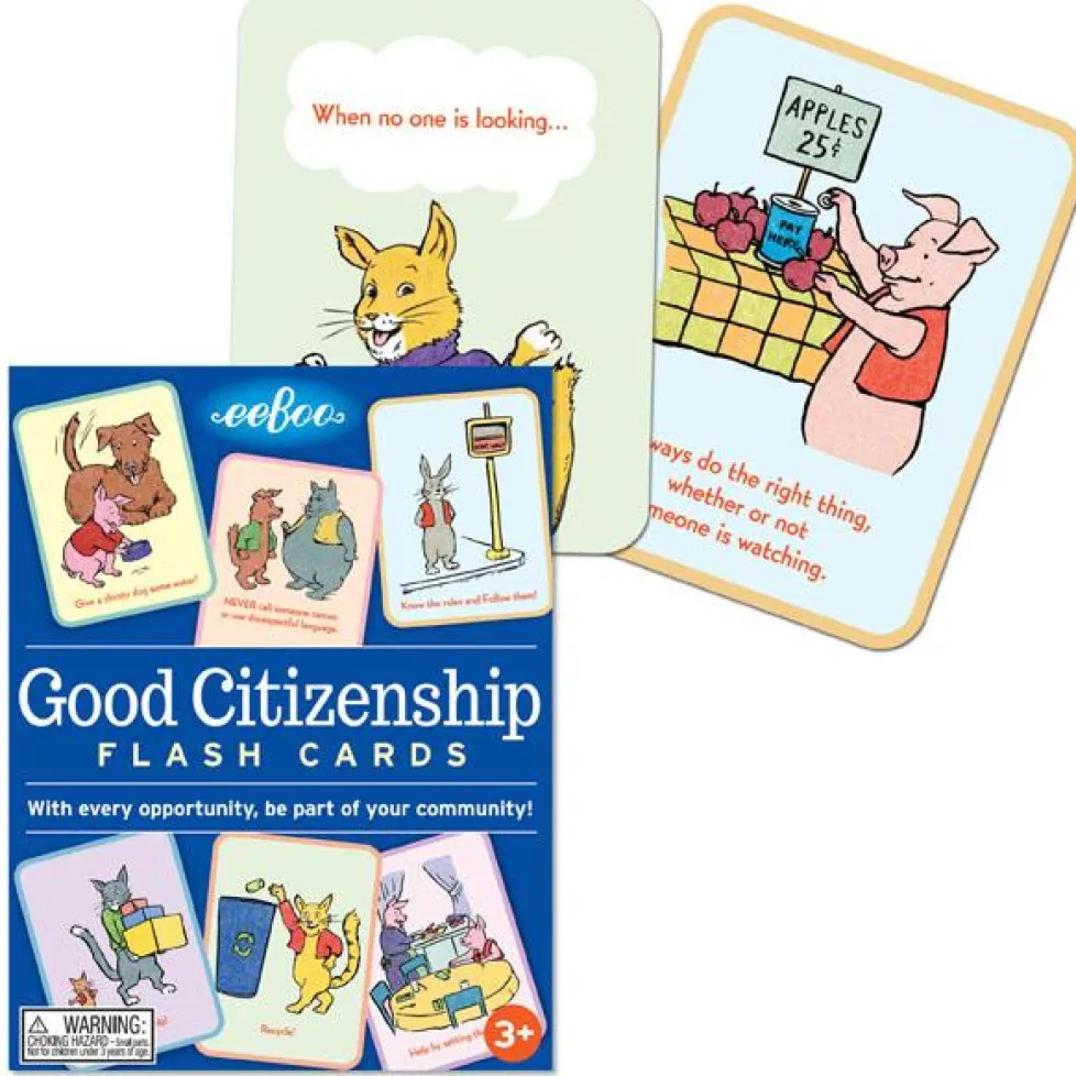 eeBoo Conversation Cards - Good Citizenship
