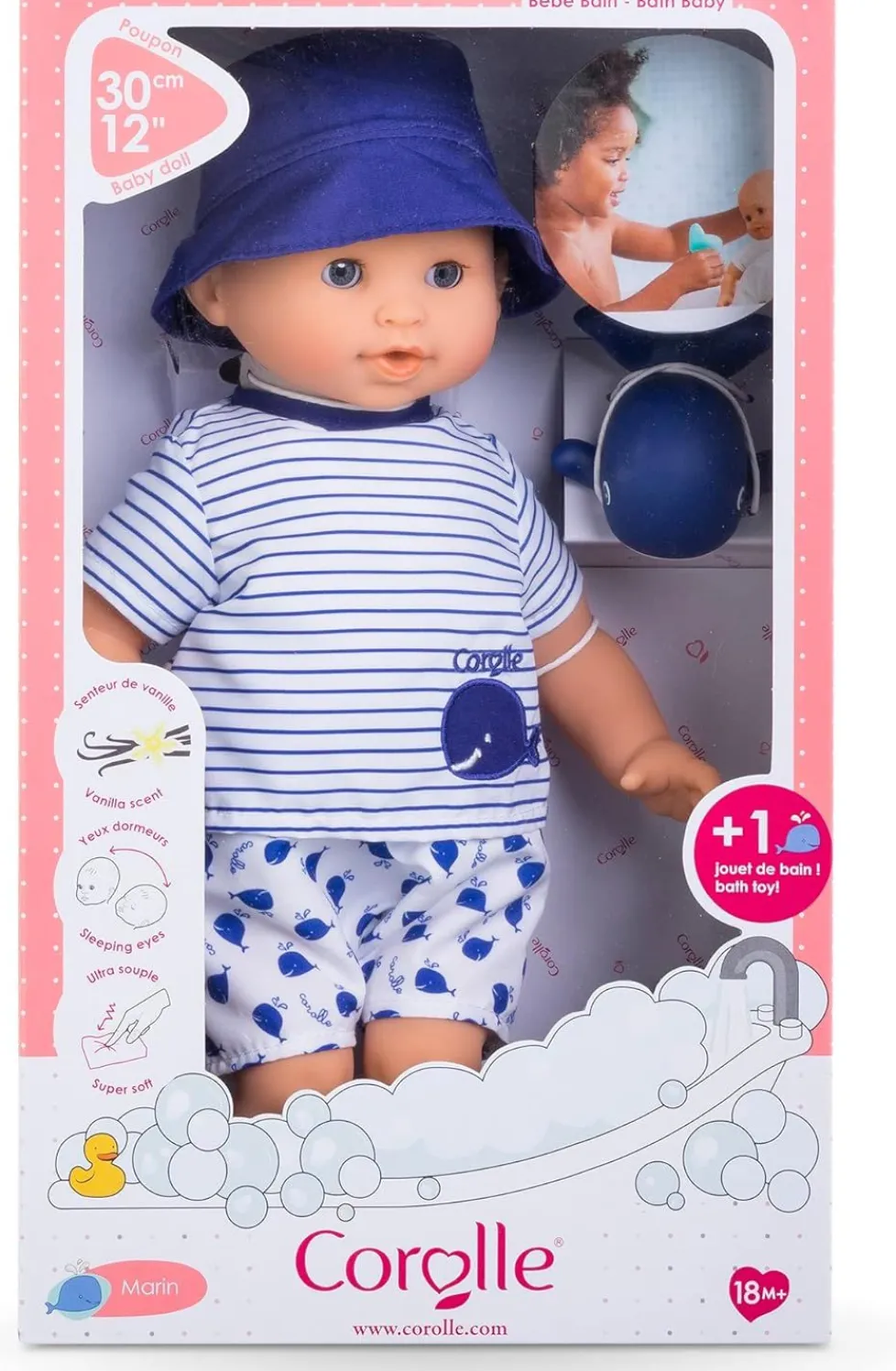 Corolle Dolls Bath Baby Marin 12