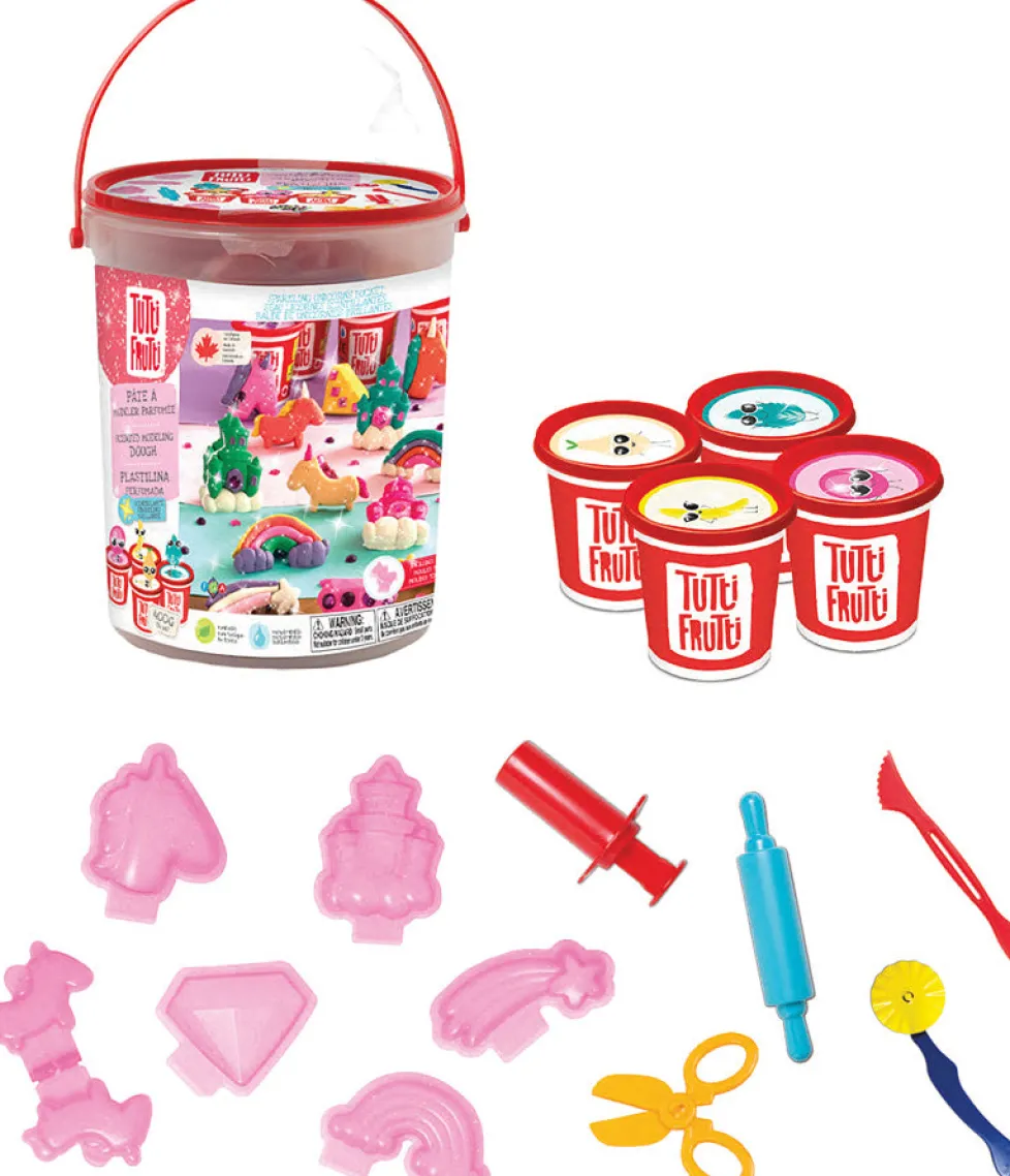Tutti Frutti™ Dough Sparkling Unicorn Bucket