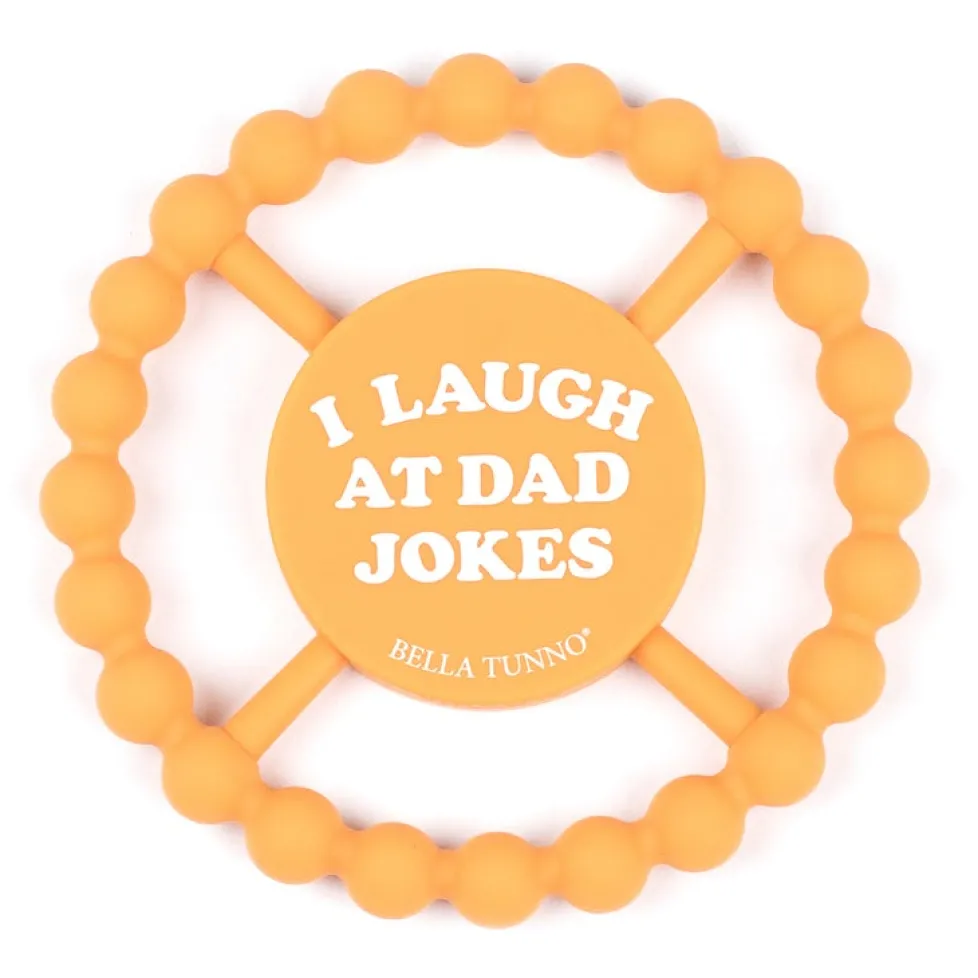 Bella Tunno Happy Teether: I Laugh at Dad Jokes