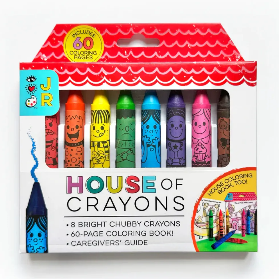 Bright Stripes House of Crayons