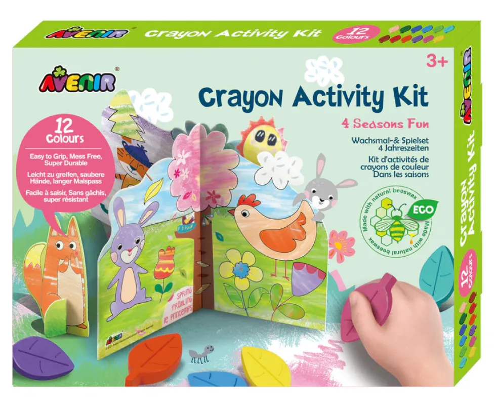Avenir® Crayon Activity Kit: Into the Seasons