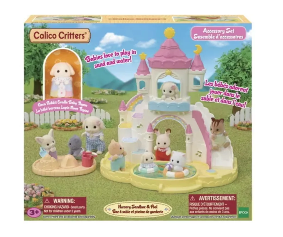 Calico Critters Nursery Sandbox and Pool