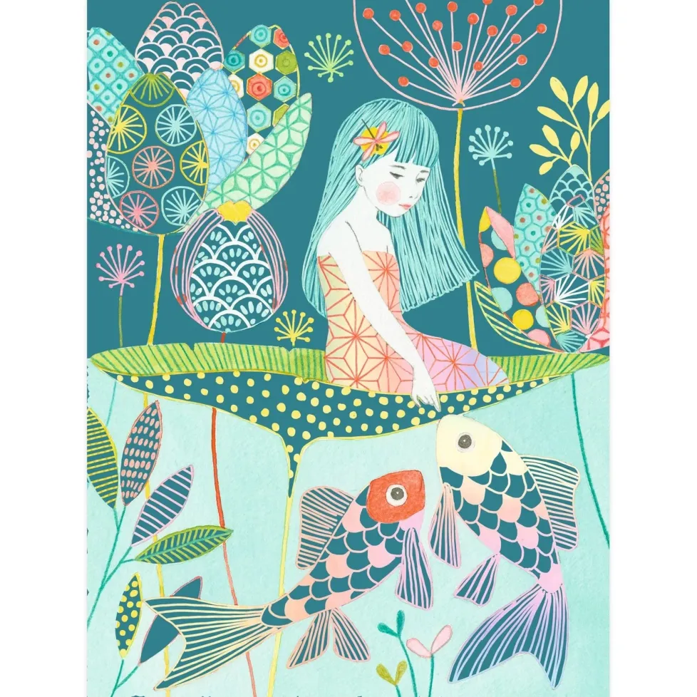 Djeco Scratch Cards Activity: The Pond