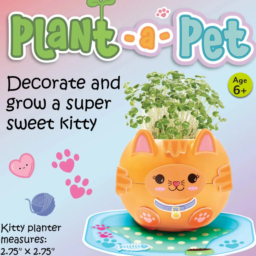 Creativity for Kids Plant-a-Pet Kitty