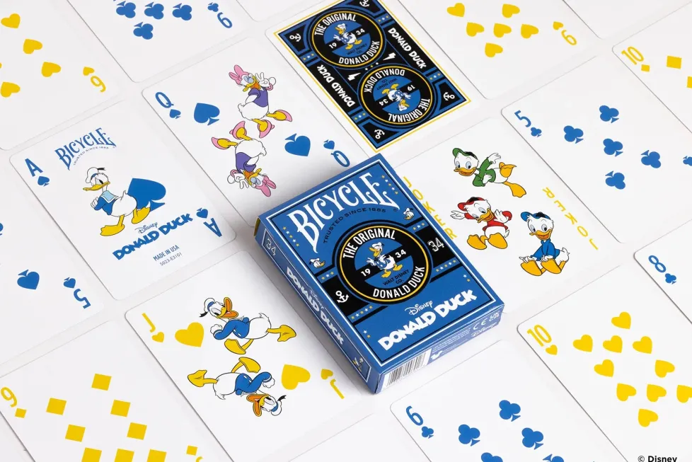 Bicycle Playing Cards: Disney Donald Duck