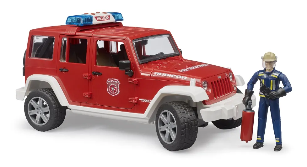 Bruder® Jeep Wrangler Unlimited Rubicon Fire Department