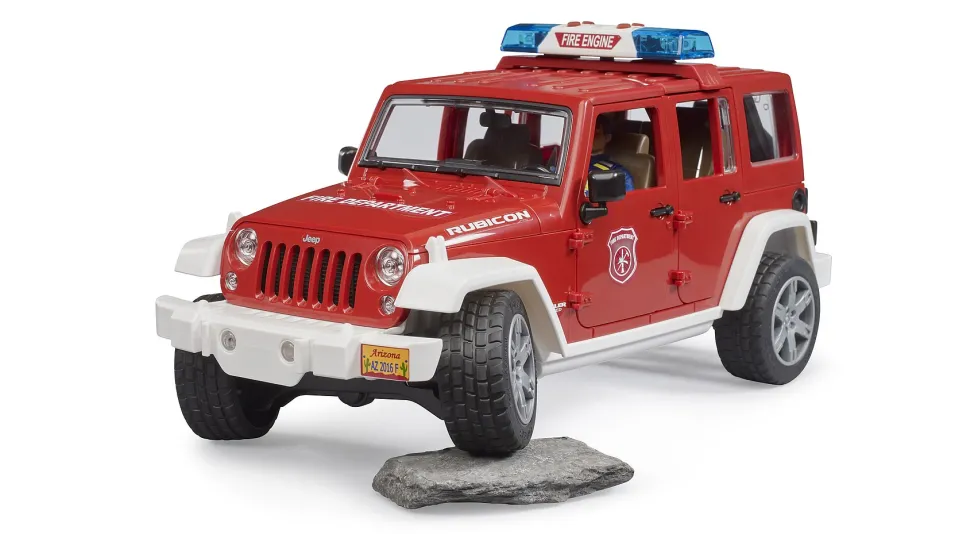 Bruder® Jeep Wrangler Unlimited Rubicon Fire Department