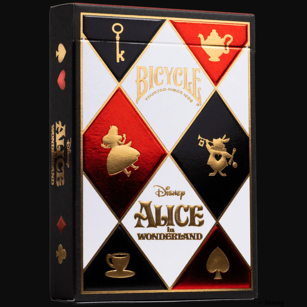 Bicycle Playing Cards: Disney Alice in Wonderland