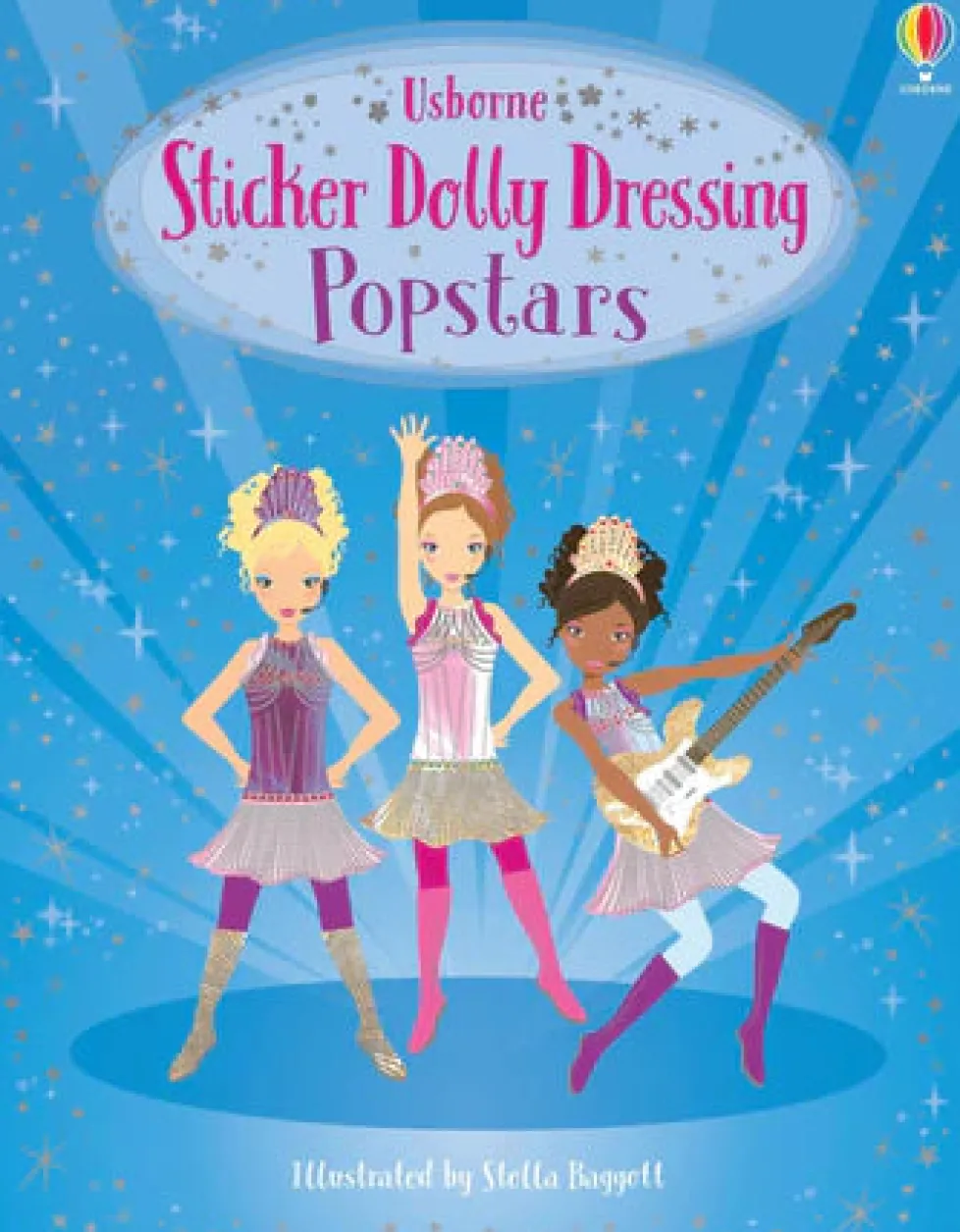 Usborne Sticker Dolly Dressing: Popstars