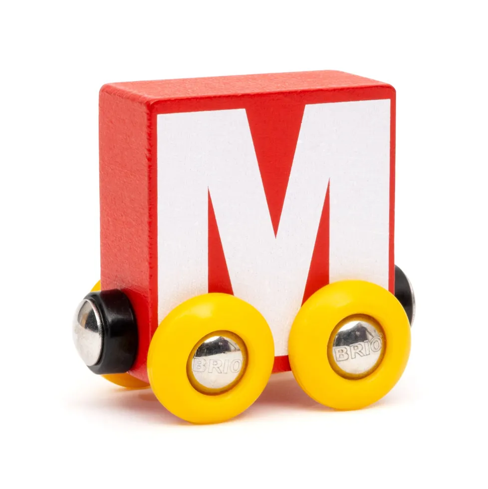 Brio Alphabet Letter Train: M