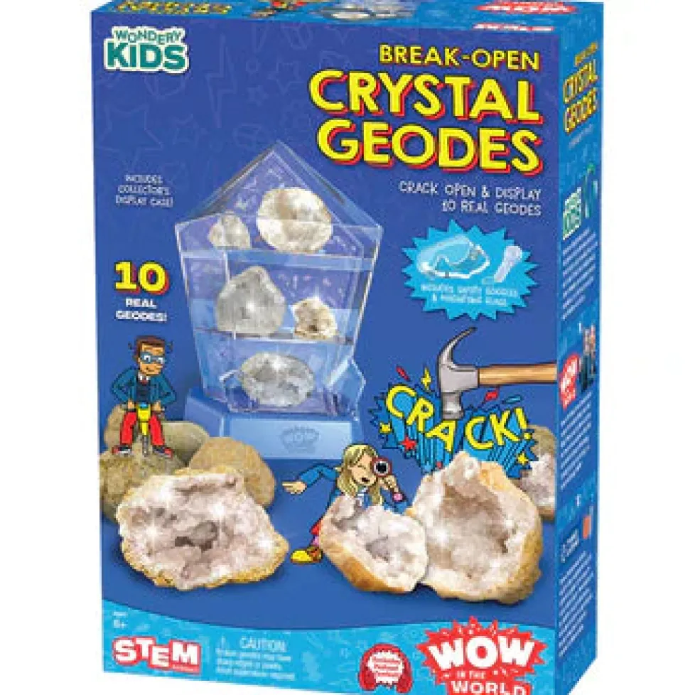 Thames & Kosmos Wow in the World: Break-Open Crystal Geodes