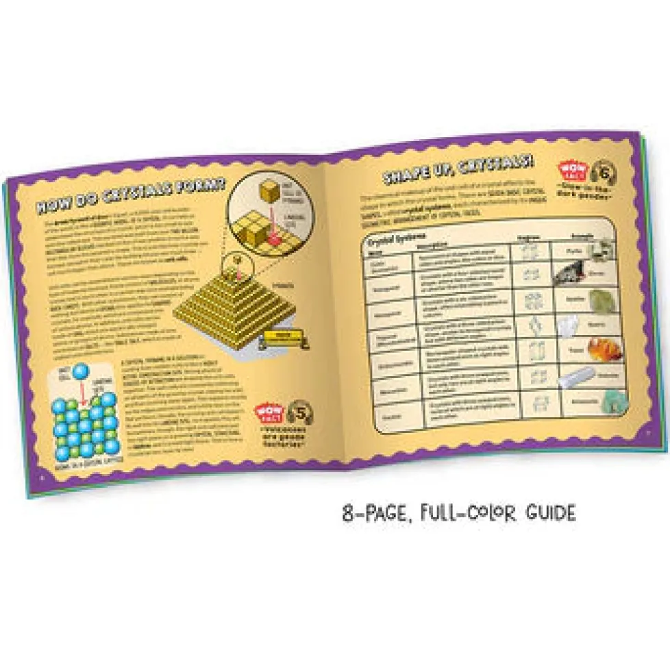 Thames & Kosmos Wow in the World: Break-Open Crystal Geodes