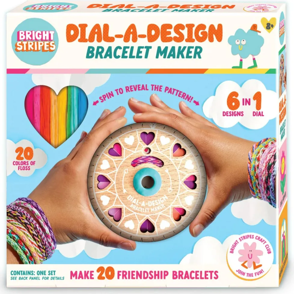 Bright Stripes Dial-A-Design Bracelet Wheel
