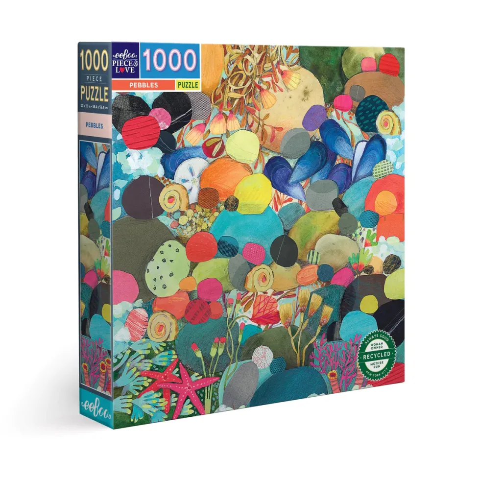 eeBoo 1000 Piece Puzzle Pebbles