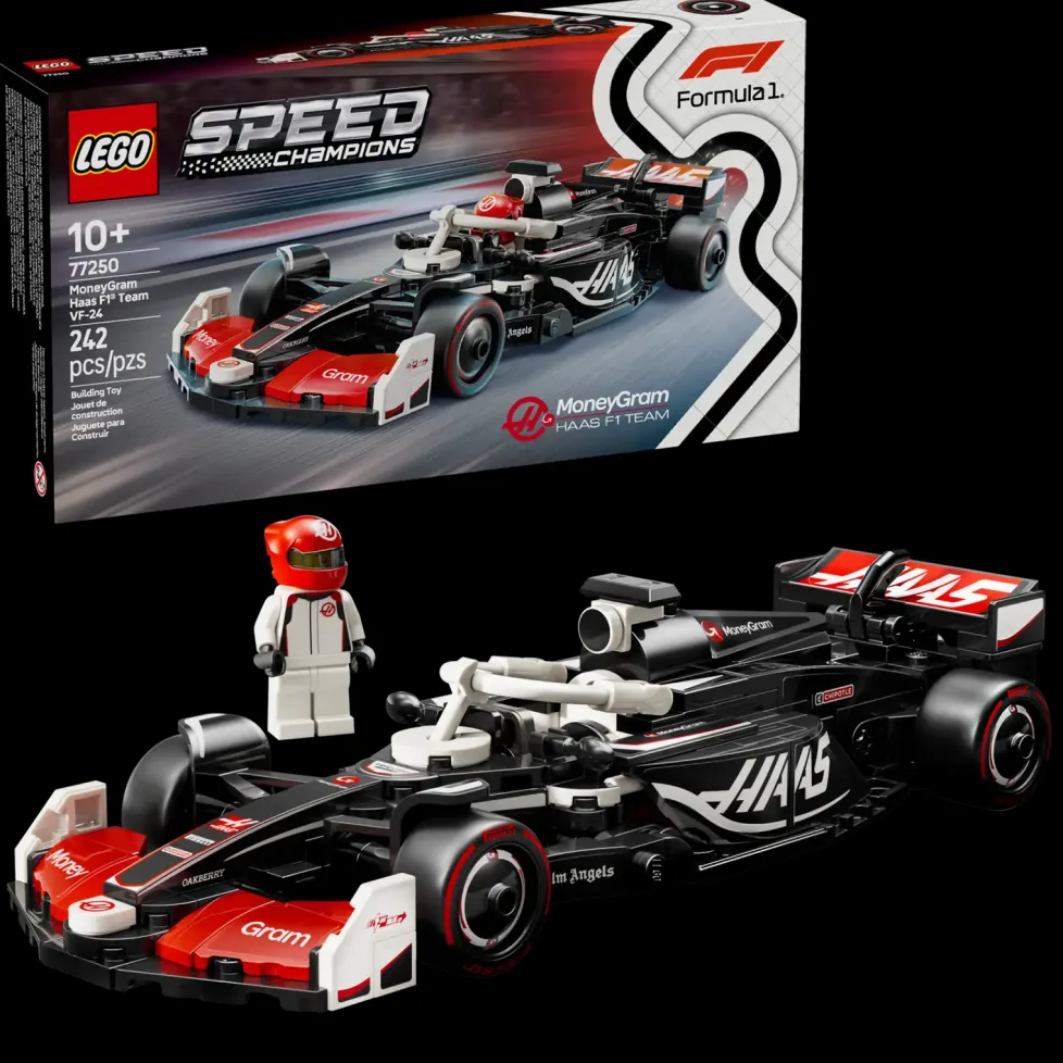 LEGO® Speed Challenge: MoneyGram Haas F1® Team VF-24 Race Car 77250