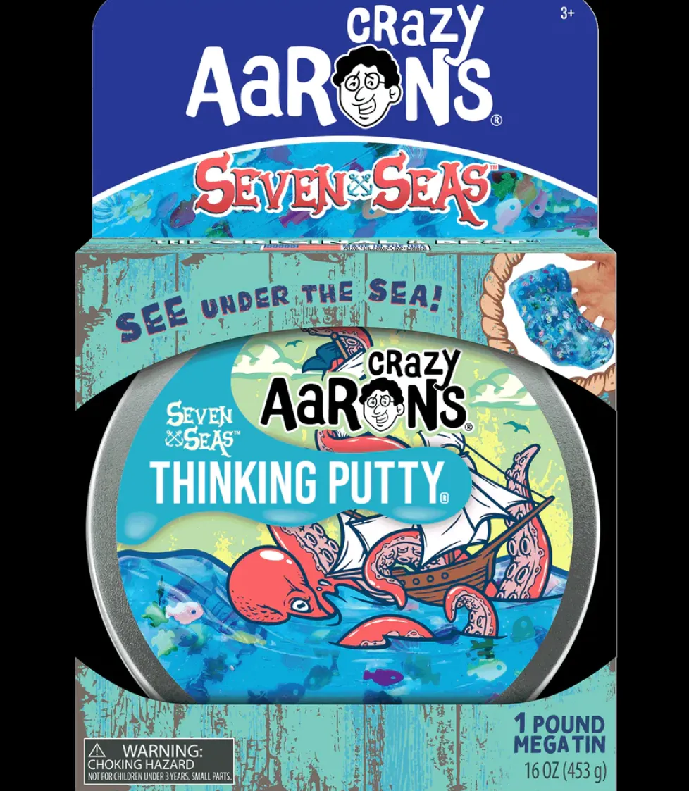 Crazy Aaron's® Thinking Putty® Trendsetters Mega Tin: Seven Seas