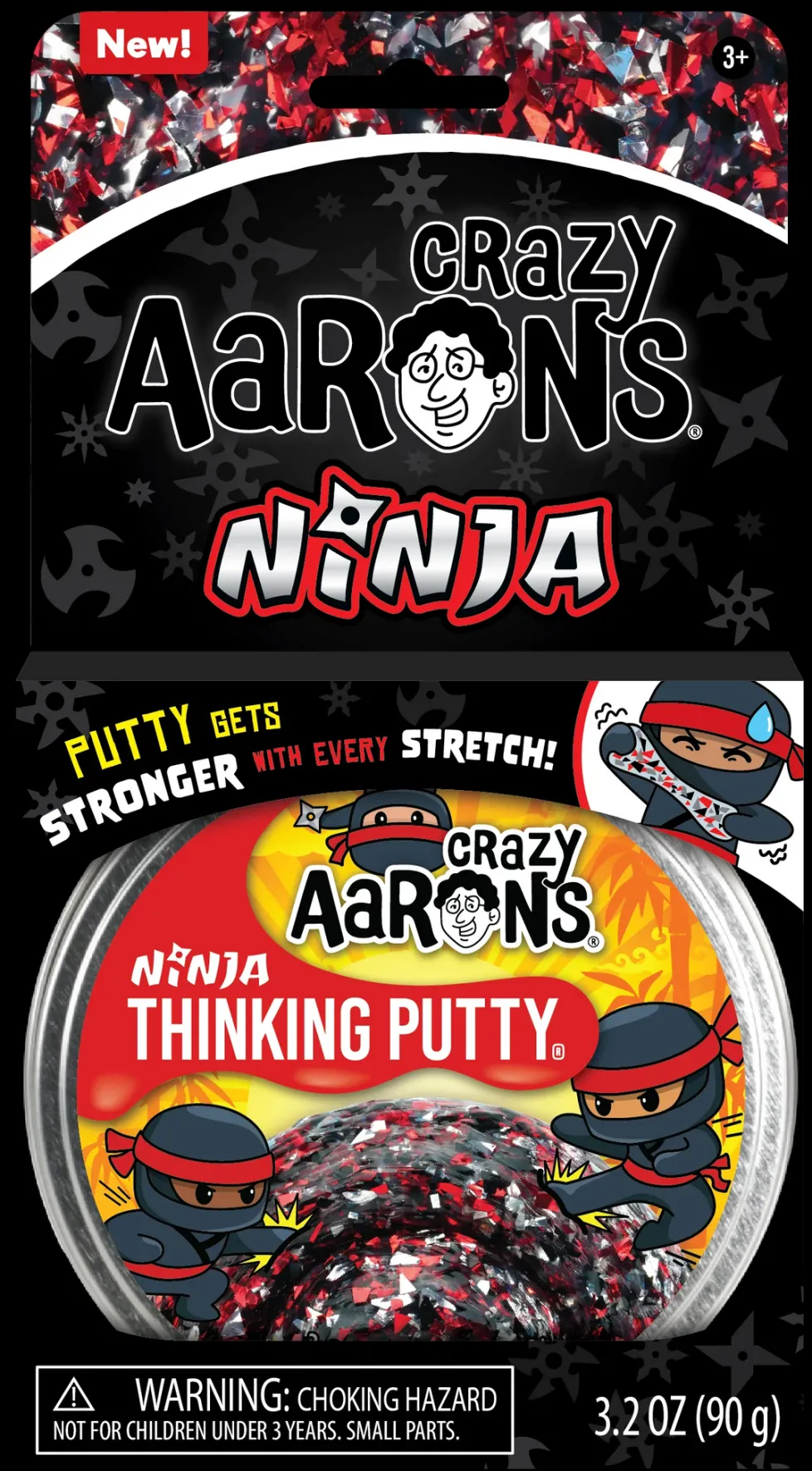 Crazy Aaron's® Thinking Putty® Angry Putty: Ninja
