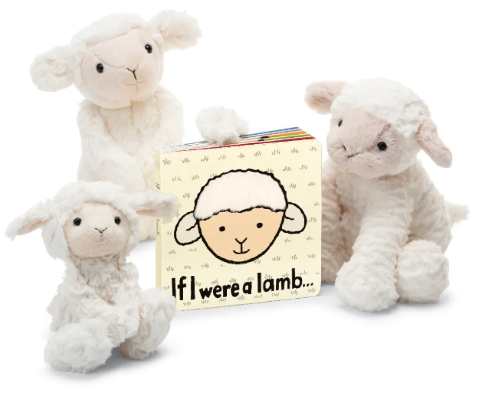 Jellycat Board Book If I Were A Lamb
