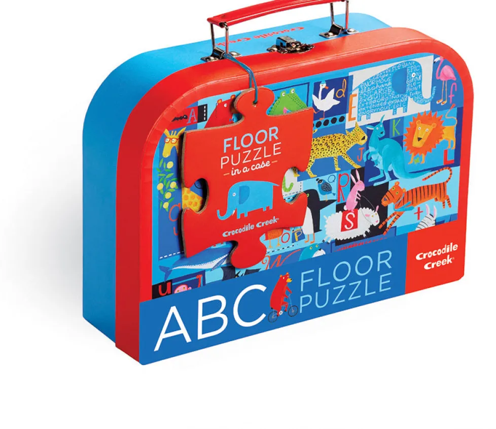 Crocodile Creek 24-piece Case Puzzle: Animals