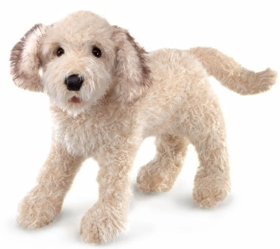 Folkmanis® Hand Puppet: Labradoodle