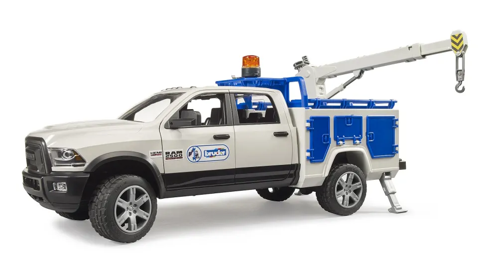 Bruder® RAM 2500 Service Truck with Rotating Beacon Light
