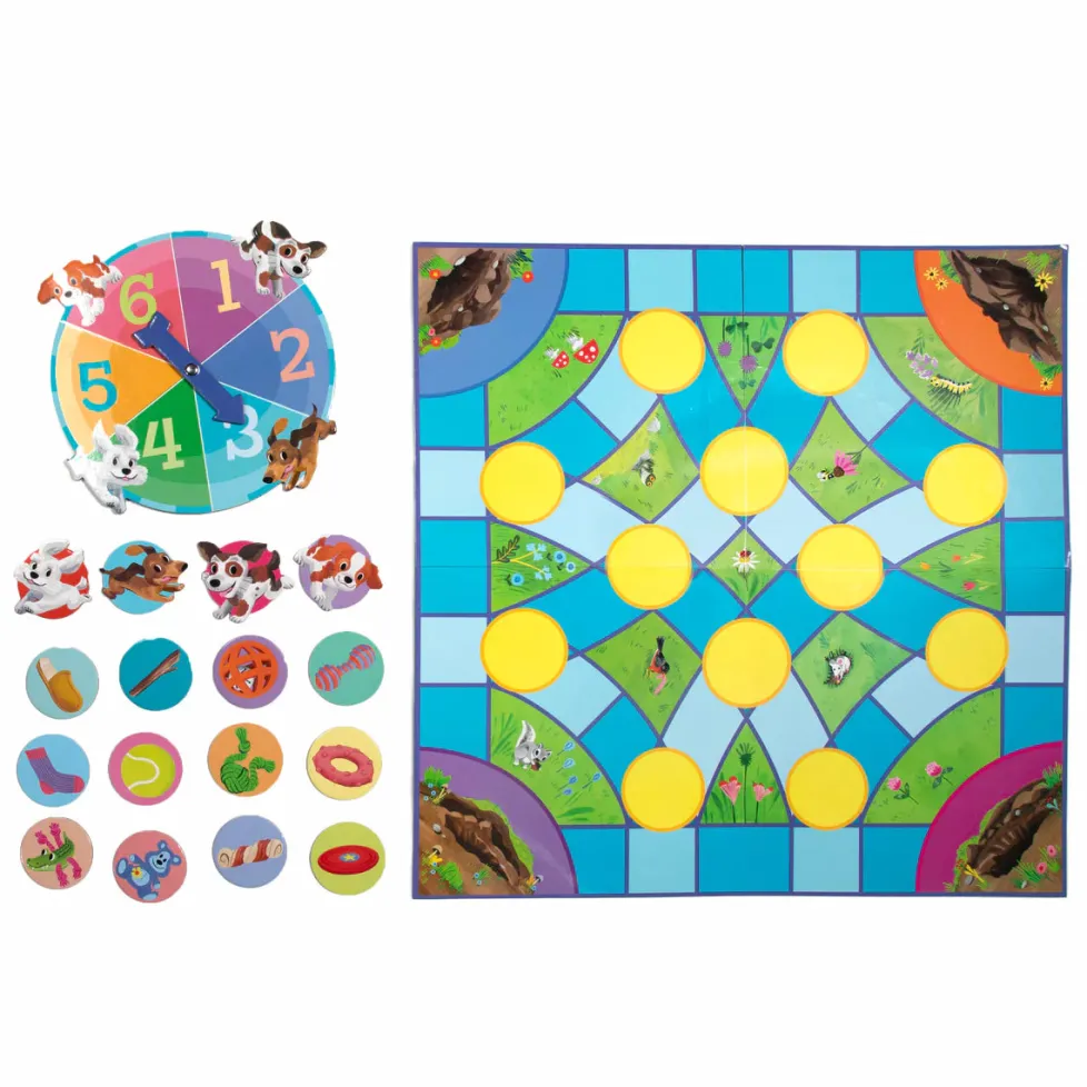 eeBoo Puppy Fuffle: A Basic Skills Board Game