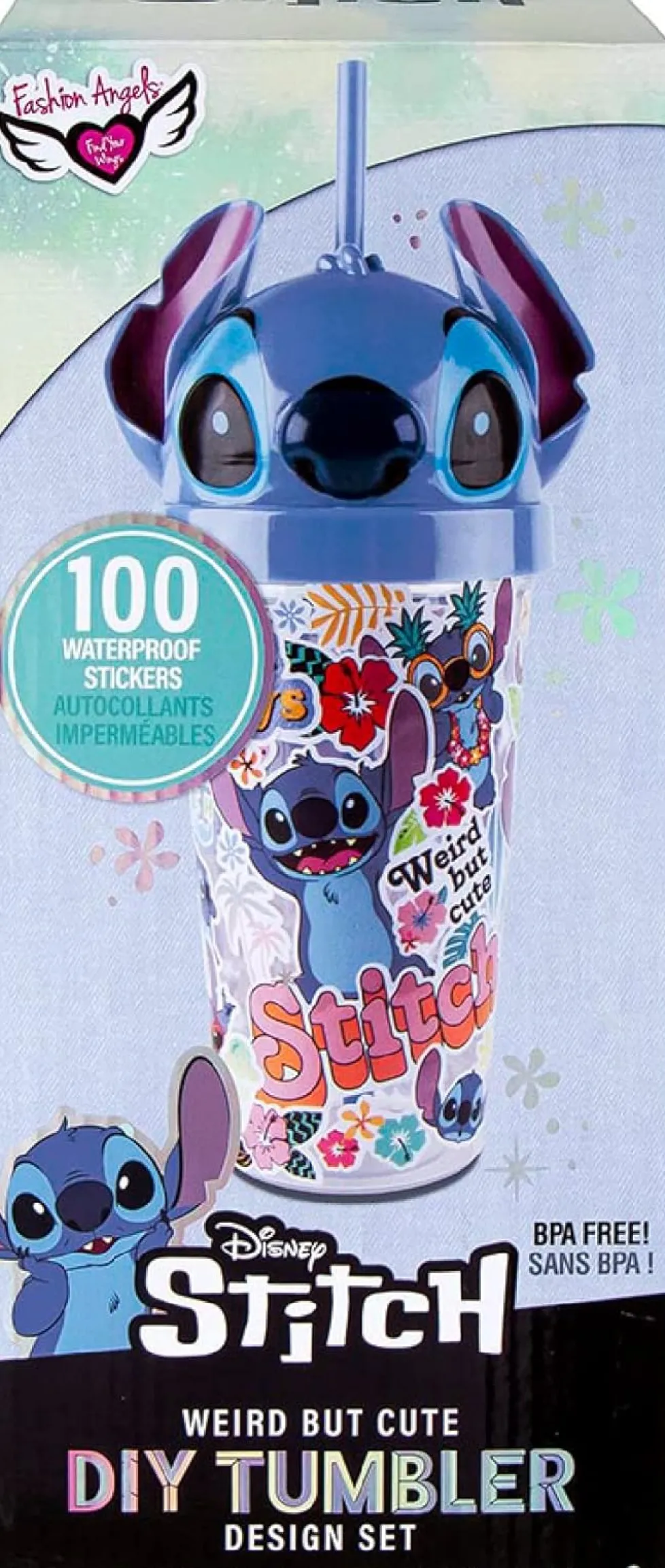 Fashion Angels Disney Stitch Tumbler Design Kit