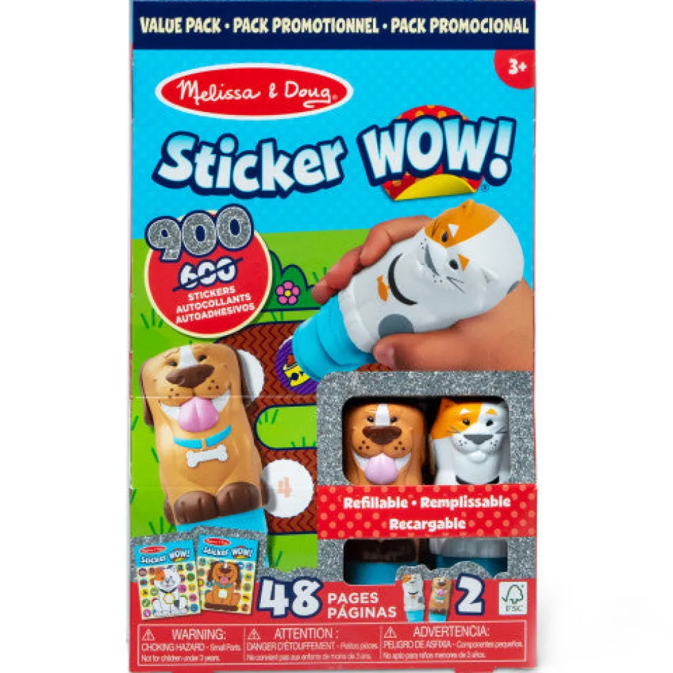 Melissa & Doug® Sticker WOW!® Stamper & Activity Pad - Pets Value Pack
