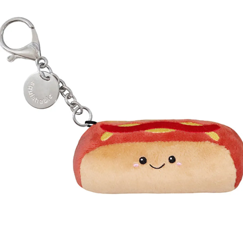 Squishable® Micro Keychain: Hot Dog 3"
