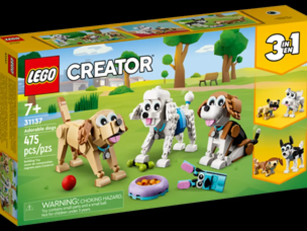 LEGO® Creator 3-in-1 Adorable Dogs 31137
