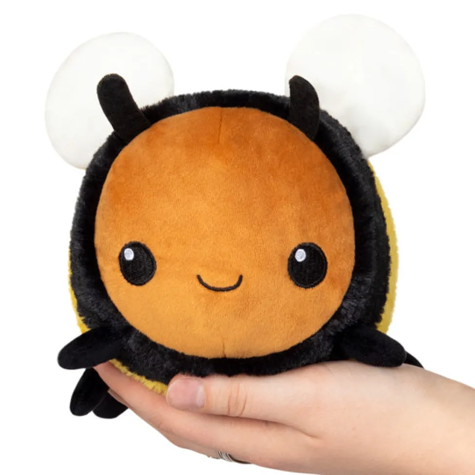 Squishable® Snugglemi Snackers Fuzzy Bumblebee 6"