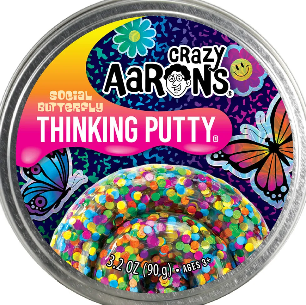 Crazy Aaron's® Thinking Putty® Trendsetters: Social Butterfly