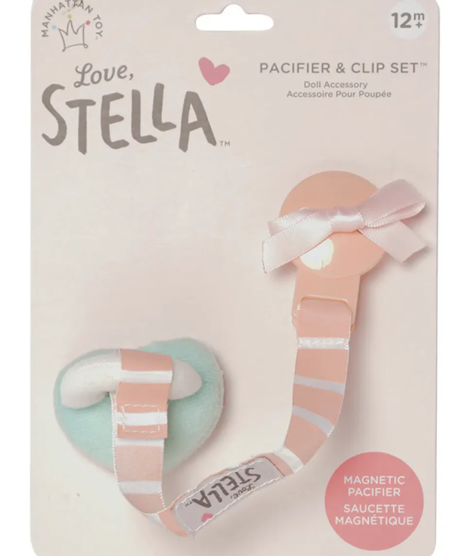Manhattan Toy® Love, Stella Pacifier & Clip Set