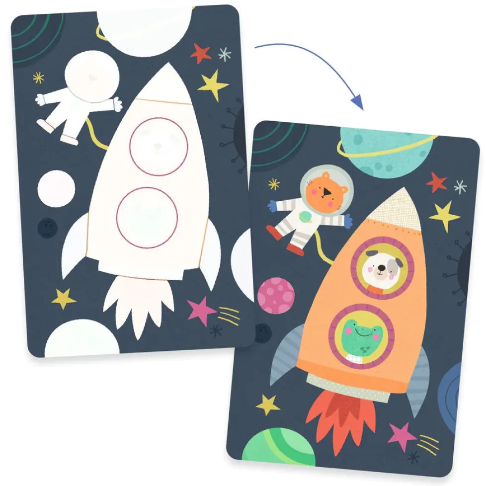 Djeco Magic Coloring: On the Road