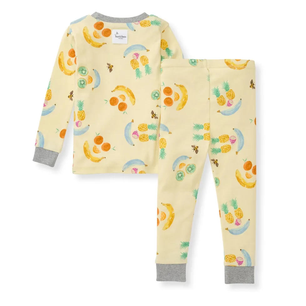 Burt's Bees Organic Two-Piece Pajamas Play With Your Food