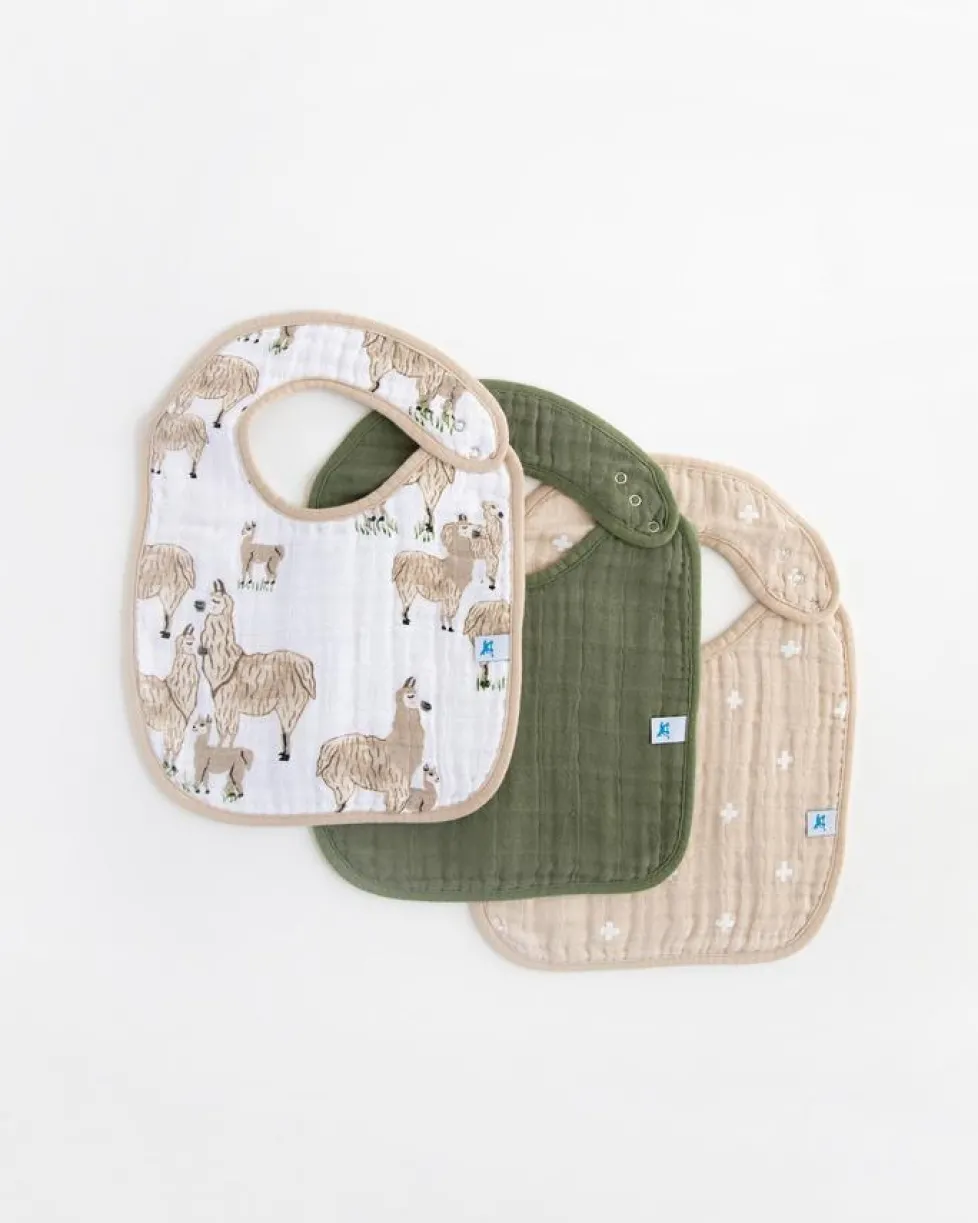 Little Unicorn Cotton Muslin Classic Bib Llama Llama