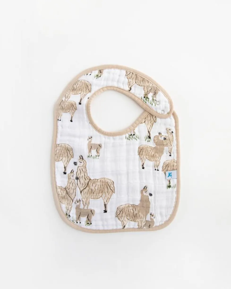 Little Unicorn Cotton Muslin Classic Bib Llama Llama