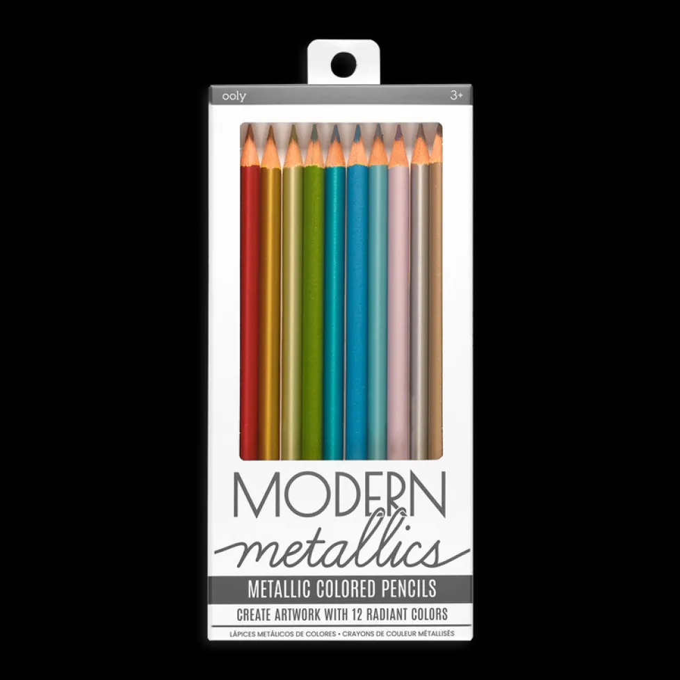 Ooly Modern Metallics Colored Pencils