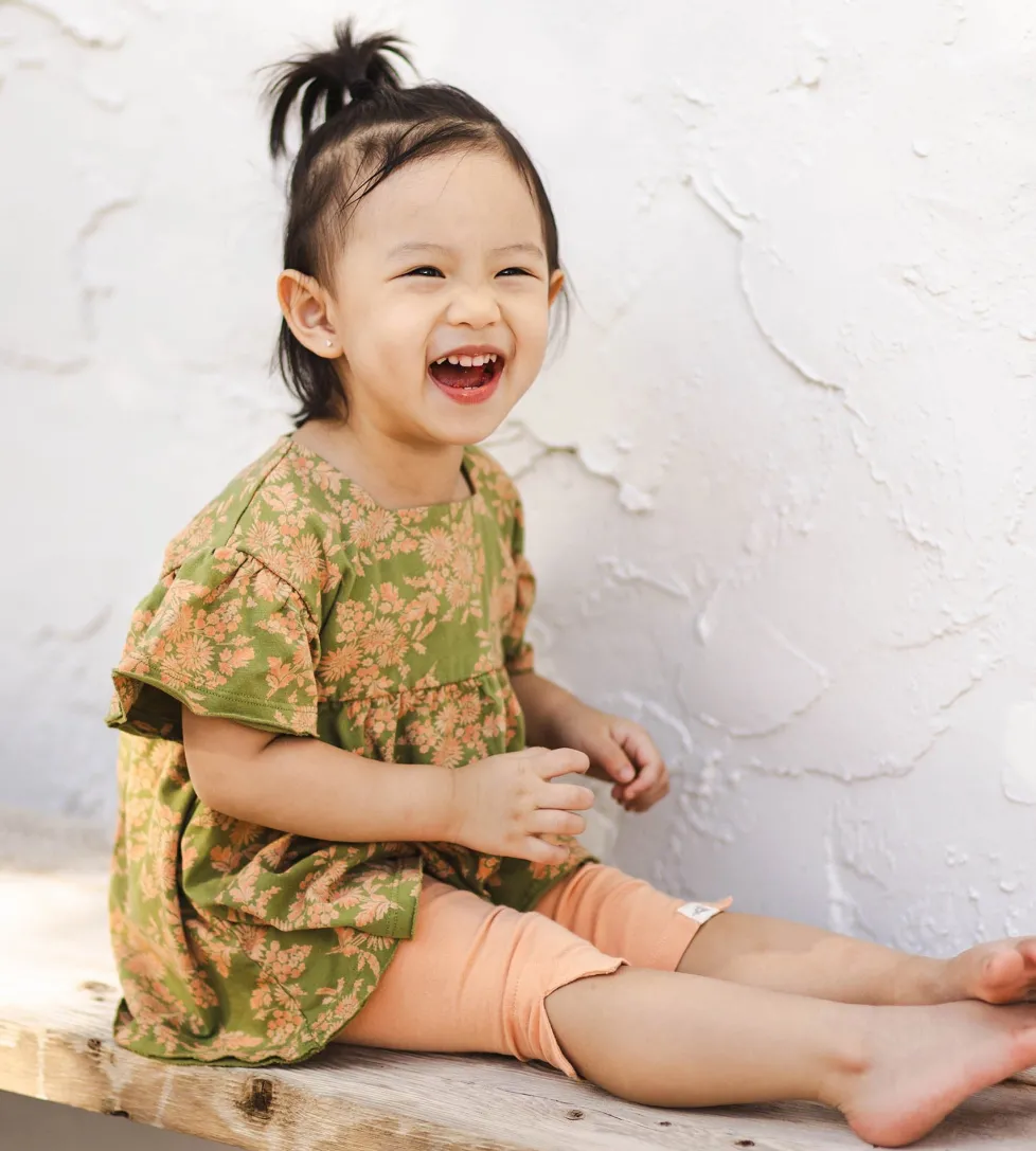 Burt's Bees Organic Baby Vibrant Garden Top and Pants Set