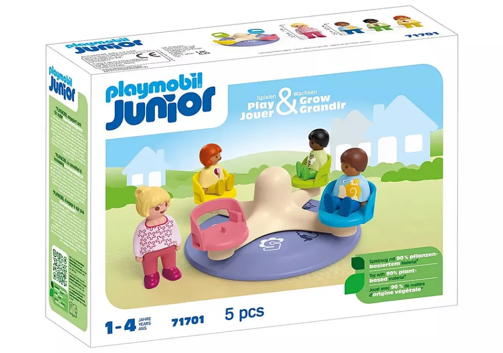 Playmobil Junior: Junior: Number-Merry-Go-Round 71701