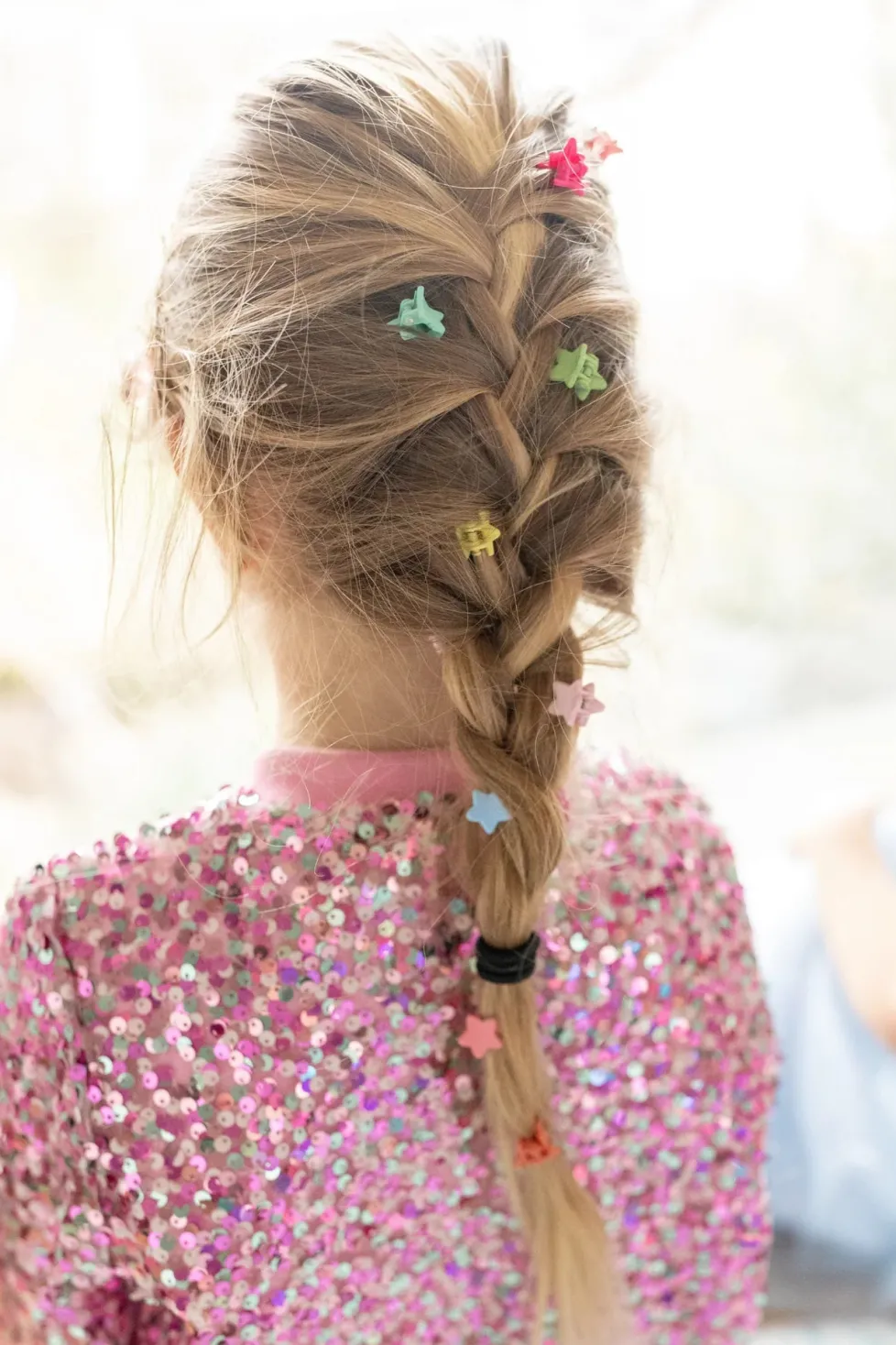 Great Pretenders Mini Hair Clips: Rainbow Star