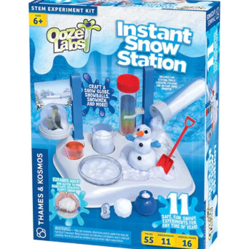 Thames & Kosmos: Ooze Labs - Instant Snow Station
