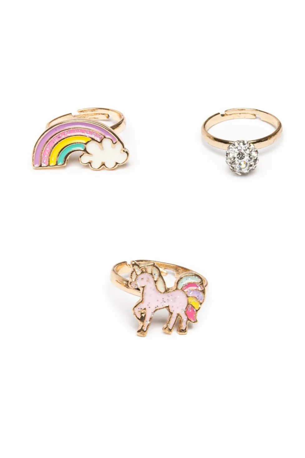 Great Pretenders Boutique Rings: Unicorn Rainbow
